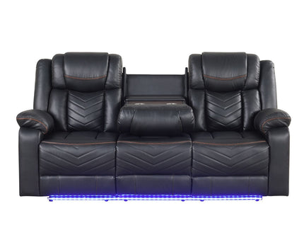 Challenger - LED Power Recliner Sofa