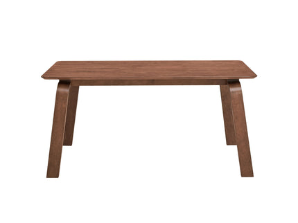 Ginny - 5 Piece With Side Chairs Dining Room Set - Walnut