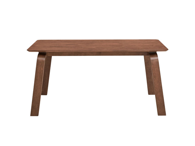 Ginny - 5 Piece With Side Chairs Dining Room Set - Walnut