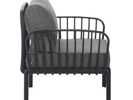 Outdoor Patio Club Chair, Waterproof Thick Cushion Deep Seating