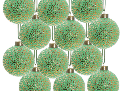 Christmas Ball Ornaments, Glass Decorative Hanging Ball Christmas Tree Ornaments For Holiday Party Decorations