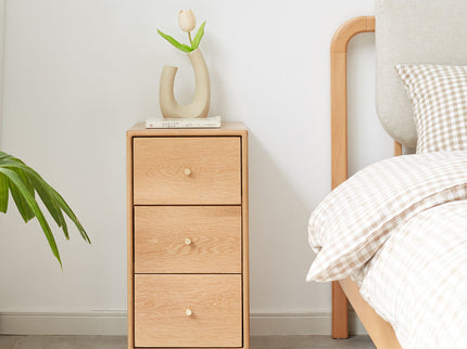 Free-Standing Corner Storage Cabinet For Living Room