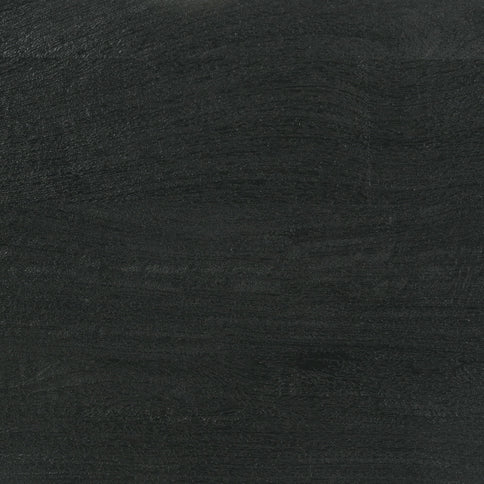 Manaya - 2 Door Stand With Open Shelving And Hidden Storage - Charcoal Black