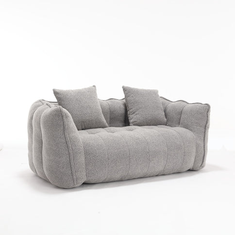 Cozy Beanbag Chair With High Resilience Foam Core For 2