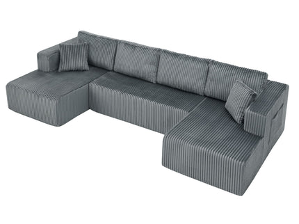U - Shaped Modular Sectional Sofa For Living Room