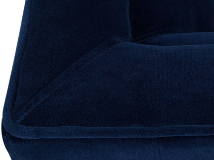 Jack - Modern Tuxedo Tufted Sofa - Navy Blue
