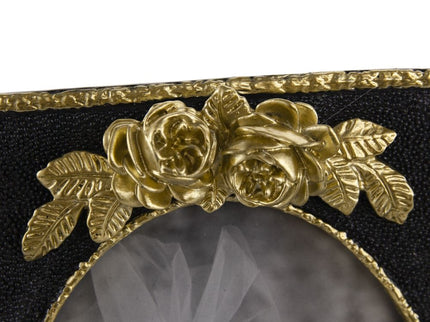 Vintage Photo Frame - Gold / Black