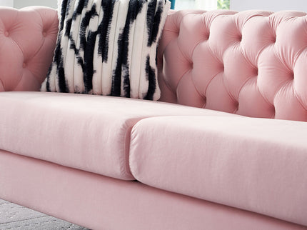 Chesterfield - Modern Tufted Living Room Sofa, 84.25''W Couch