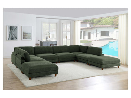 Modern Modular Sectional With Adjustable Back Support