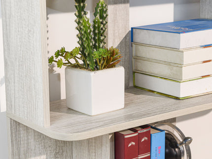 Modern 5 Tier Open Storage Bookcase