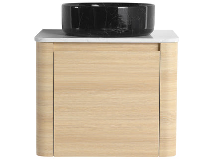 Mounted Bathroom Vanity & Art Sink & 2 Soft Close Doors
