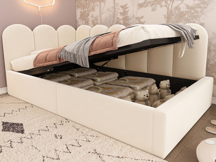 Upholstered Daybed With Hydraulic Storage