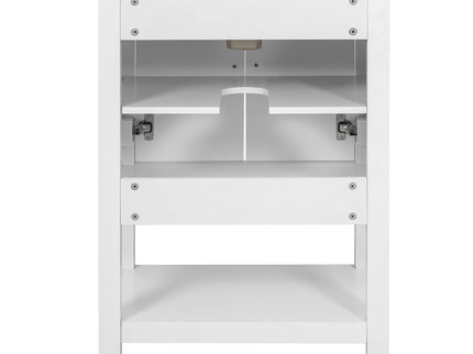 Modern Bathroom Vanity With Elegant Twill Design