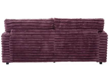 Oversized Double Chaise Lounge Sofa Bed With USB Ports And Cup Holders