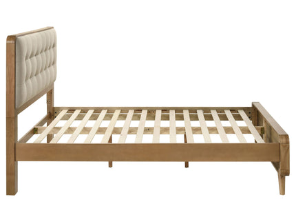Winston - Platform Bed With Upholstered Headboard