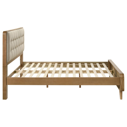Winston - Platform Bed With Upholstered Headboard