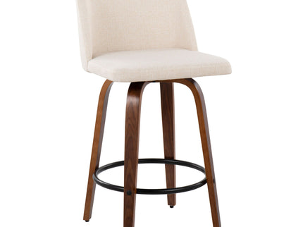 Toriano - Mid Century Modern, Counter Stool (Set of 2)