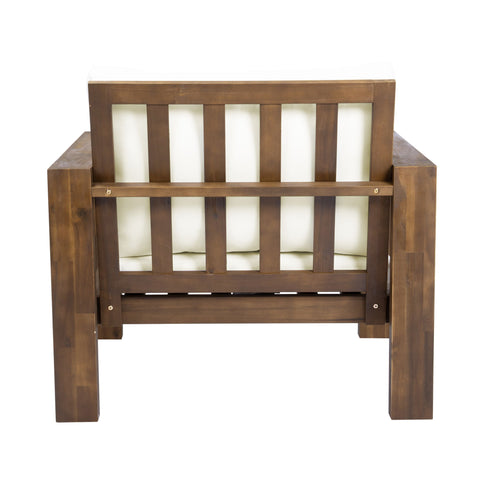 Stylish Outdoor Chair Set With Cushions For Garden (Set of 2)