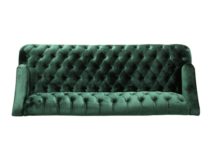 Comfy 3 Seat Sofa With Wooden Legs, For Living Room And Study