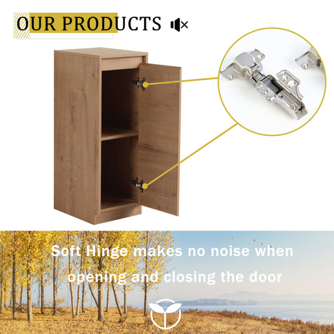 Freestanding Storage Cabinet, Soft Close Doors