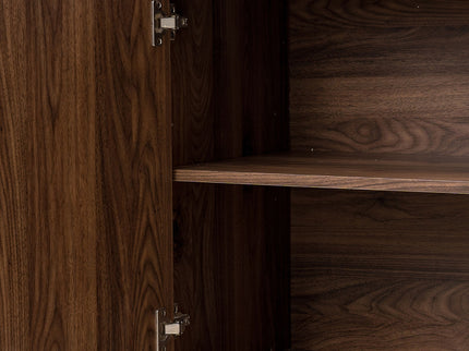 Double Door Cabinet - Walnut