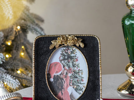 Vintage Photo Frame - Gold / Black