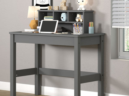 Logan - Writing Desk - Gray
