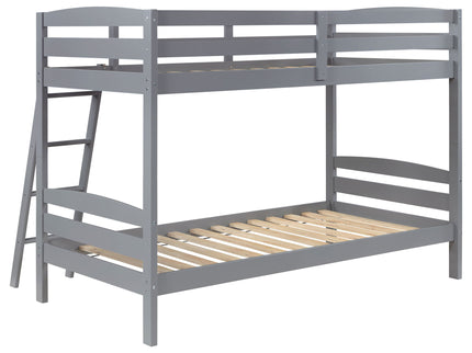 Kerr - Twin Over Twin Bunk Bed - Gray