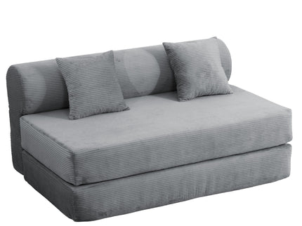 Convertible Sofa Bed, 2 Seater Fold Out Floor Couch