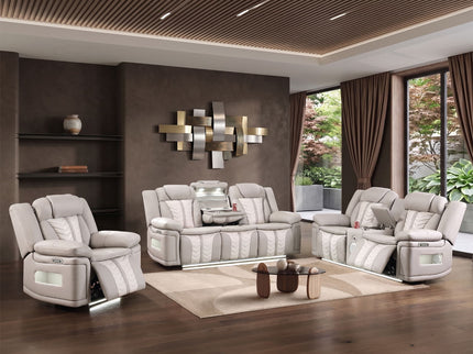 Cruiser - Power Reclining Set With LED Lighting
