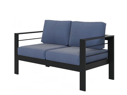 All-Weather Patio Loveseat With Thick Cushions