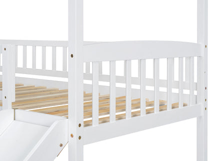 House Bunk Bed With Slide