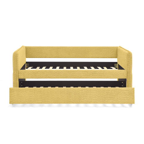 Upholstered Daybed With Pop Up Trundle