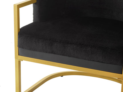 Upholstered Reading Accent Armchair For Living Room