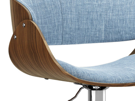 Amery - Mid Century Modern Adjustable Swivel Bar Stool