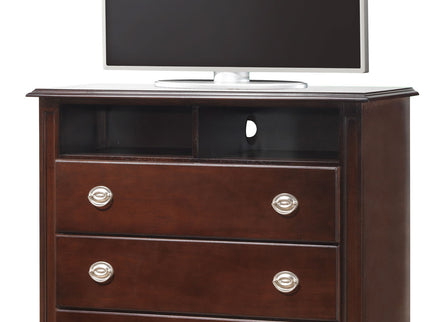 Media Storage Chest - Cappuccino