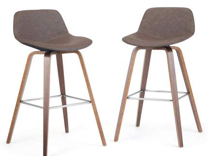 Randolph - Bentwood Multifunctional Counter / Bar Height Stool (Set of 2)