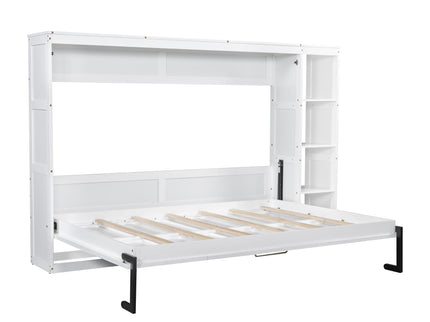 Murphy Bed With Bookshelf And Storage
