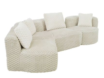 Modular Sectional Sofa With Free Combination Design