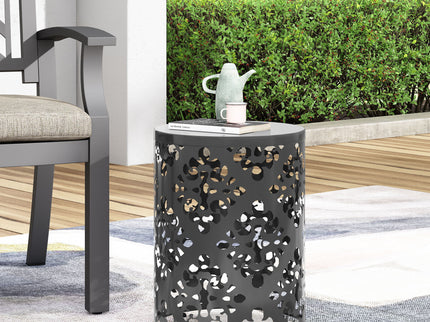 Outdoor Metal Modern Design End Table