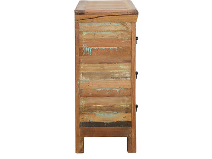 Lynden - 4 Drawer Accent Cabinet With Ring Pulls - Wood
