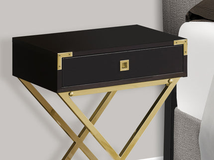 Accent Side Table, Storage Drawer, Stylish Design Contemporary & Modern
