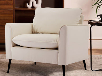 Nordic Retro Light Luxury Upholstered Sofa Chair