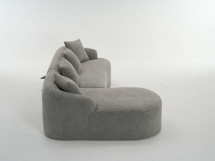 Combined Sofa With 4 Pillows