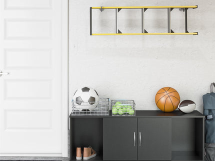 Lory - Shoe Storage Bench - Black