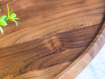 Oval Coffee Table - Brown