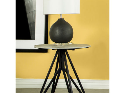Hadi - Round End Industrial Design With Round Shape - Gray