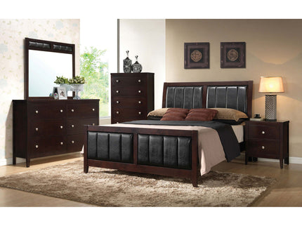 Payton - 5 Drawer - Cappuccino
