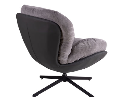 360° Swivel Office Chair, No Wheels