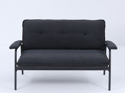 Modern Metal Frame Sofa With Sponge Filling For Compact Spaces And Versatile Use